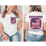 Custom Year FAFO Proud Member Gen X 2 Side T-shirt, 1965-1980 Hose Water Metal Gen X Shirt, Proud Member Flag Generation Shirt Style001