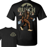 Big Foot Hunting Busch Light 2-sided Shirt, Hunting Shirt, Shirt Full Color Full Size for men and women Style001