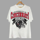 Cincinnati Bearcats Vintage Football NCAA Sweatshirt - Tshirt - Hoodie, University of Cincinnati Unisex Football NCAA Shirt, Unisex Vintage NCAA Shirt, Classic Football Shirt, Gifts For Football Fan Sport, Cotton, Sweatshirt, Casual Clothing