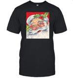 Christmas Retro Jolly Santa Claus T-Shirt