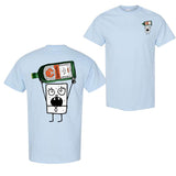 Doodlebob Jagermeister 2 Sided T-Shirt, Funny Drinking T-Shirt, Unisex T-Shirt, For Men, For Women, Gift For All Menswear Top