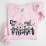 Cowboys, Ranch, Cowgirls, Cute, Western, Country, Sweatshirt, Women's Crew Neck, Crewneck