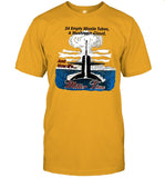 3Five9 24 Empty Missile Tubes, A Mushroom Cloud And Now It's Miller Time Shirt