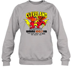 Cleveland Wmms Loo.7 Fm For Those About To Rock We Salute You Sweatshirt