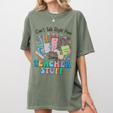 Canâ€™t Talk Right Now Doing Teacher Stuff T-shirt, Teacher Shirt, Funny Teacher Tee, Retro Teacher Shirts, Teacher Appreciation Gifts, Back To School Shirts, Gifts For Teacher, Women Shirt, Retro Shirt, Women's Tops