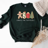 Christmas Cookies For Two Please Pregnancy Announcement Christmas Sweatshirt, Pregnancy Reveal Christmas Sweater, Maternity Christmas Shirt