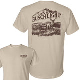 Busch Light, Beer, Busch Light Wildlife Deer 2-Sided T-Shirt, Summer T-Shirt, Unisex T-Shirt, Cotton