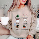 Christmas Song Lyrics Unisex ShirtSweatshirtHoodie, Christmas Symbols And Lyrics Shirt, Cozy Winter