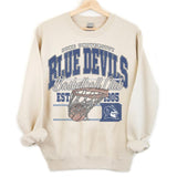 42. Duke Blue Devils NCAA Vintage Basketball Sweatshirt, University Team Fan Apparel, Classic Sports Gift for Enthusiasts