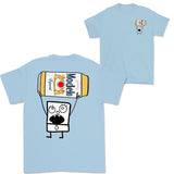 Doodlebob Modelo Beer Essential 2 Sided T-Shirt  Funny Drinking T-Shirt  Summer T-Shirt  Full Color  Unisex  Perfect Gift for Men & Women Menswear Top Style001