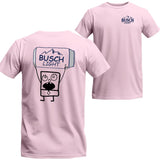 Busch Light Beer Doodlebob T-shirt, Busch Light Short Sleeve Tee, Beer Shirt Viral Menswear Top
