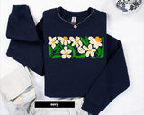 BoHo Style Floral FDT Shirt and Fvck His Voters Too Anti-Trump Sweatshirt - Fvck Trump Statement Pullover