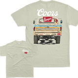 Coors Banquet Beer T-shirt Classic Pickup Truck, For Him Streetwear Style001