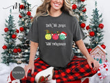 Deck the Halls with Pickleballs T-shirt, Pickleballer Lover Shirt, Christmas Pickleball Shirt, Pickleball Gift, Pickleball Christmas shirt