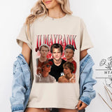 Double Sided JJ Maybank Vintage T-Shirt, Hoodie Sweatshirt Gift, Men and Women Unisex Softstyle Crewneck Comfort Cotton Fabric