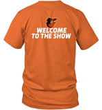 Baltimore Orioles Gunnar Henderson Welcome To The Show T Shirt