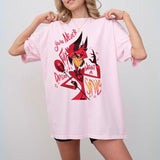 Alastor T Shirt Alastor Hazbin Hotel Alastor Vivziepop Shirt Radio Demon Alastor Hazbin Hotel Characters Tshirt Hazbin Hotel Cartoon Merch, Unisex Sho