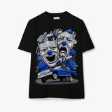 Blue Smile Now Cry Later T Shirt Classic Collar