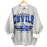 10. Duke Blue Devils Vintage NCAA Sweatshirt, University Sports Gear, Hoodie with Classic Football Team Design for Fans