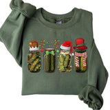 Christmas Pickle Crewneck Sweatshirt, Hoodie, T-shirt, Cute Christmas Gifts
