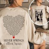 Don't Be A Lady Be A Legend 2 Sides Shirt, Stevie Nicks Shirt