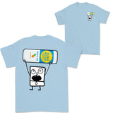 Doodlebob High Noon Pineapple Vodka & Soda  2 Sided T-Shirt, Funny Drinking T-Shirt, Summer T-Shirt, Full Color T-Shirt, Unisex T-Shirt, For Men, For Women, Gift For All Menswear Top