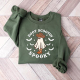 Boot Scootin Spooky Sweatshirt, Cute Spooky Halloween Shirt, Cowboy Ghost Tshirt, Western Halloween Shirt, Halloween Gifts