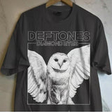Deftones Tour Rock Band T-Shirt, Diamond Eyes Album Tee, Rock Music Band Shirt Menswear Top