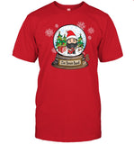 2024 Zac Brown Band Red Snow Globe Christmas T-Shirt