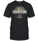 2022 West Division Big 10 Champions Purdue Football Shirt_1