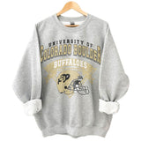 4. Colorado Buffaloes Vintage NCAA Sweatshirt, University of Colorado Unisex Football Shirt, Gifts for Fans, Classic Sportswear
