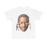 Asap Rocky Nails Eyes T-Shirt Unisex Trippy Hip-Hop Style Graphic Bootleg Style001