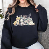 Demon Slayer team Shirt, Tanjiro Nezuko Zenitsu Inosuke Shirt,Demon Slayer t-shirt, Kimetsu no Yaiba Shirt, Anime sweatshirt hoodie, Anime lover t-shi