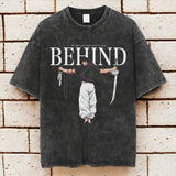 Anime Jujutsu Kaisen Vintage Cotton Men's T-Shirt Menswear Top