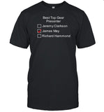 Clarksonsfarm Best Top Gear Presenter Jeremy Clarkson James May T Shirt