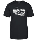 Clutch 50,000 Unstoppable Watts Derek Hess T-Shirt Limited