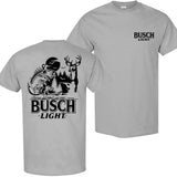 Busch Light Summer Hunting T-Shirt, Hunting T-Shirt, Menswear Top, Colorful, For Him, For Her