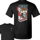 Cowboy Killer Coors Banquet Rodeo Front and Back Print T-Shirt, Full Color T-Shirt, Unisex T-Shirt, For Men, For Women Menswear Top
