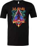 Def Leppard Journey T-Shirt Collar Cotton Fabric