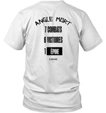 Angle Mort 7 Combats 6 Victoires 1 Epine T-Shirt