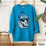 Detroit Football Crewneck Sweatshirt, Vintage Sports Fan Apparel, Trendy Game Day Gift, Unisex Detroit Sweatshirt, Detroit Football Fan