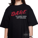 DARE Shirt retro DARE shirt 90s vintage style dare t shirt -unisex graphic tee