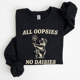 All Oopsies No Daisies, Cute Bear Sweatshirt Casual Comfort Womenswear ComfortableÂ Graphic
