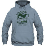 American Mink Marsh Wren Blueberry Tufted Loosestrife Eastern Newt Brook Trout Hooded Sweatshirt