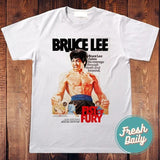 Bruce Lee T-Shirt Movie Tee All Sizes Cotton Fabric