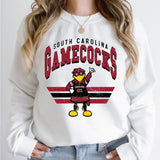 14. South Carolina Gamecocks NCAA Vintage Sweatshirt, Classic Crewneck Unisex Fan Gifts, Sports Team Apparel