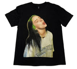 BillieeeeeEilishhh Shirt Adult Large Rap Tee Pop Star Music Icon Punk