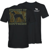 Camo Logo - Southern Pointer Silhouette Flag T-Shirt