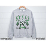 Dallas Sweatshirt Crewneck, Vintage Stars shirt, Dallas Hockeys' Fan shirt, Hockeys' Tee, Stars Sweatshirt
