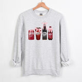 Dr Pepper Crewneck Sweatshirt - From Casual To Formal - Dynamic Prints - Unisex Designs